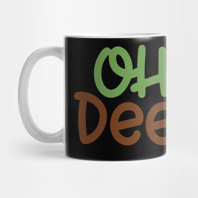 Oh Deer Funny Matching Christmas Gifts For Men Women Kids by BadDesignCo